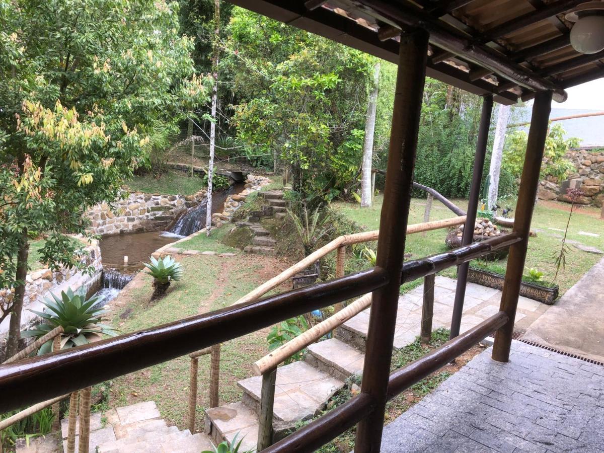 Pousada Vertente Das Aguas Lumiar Exterior foto