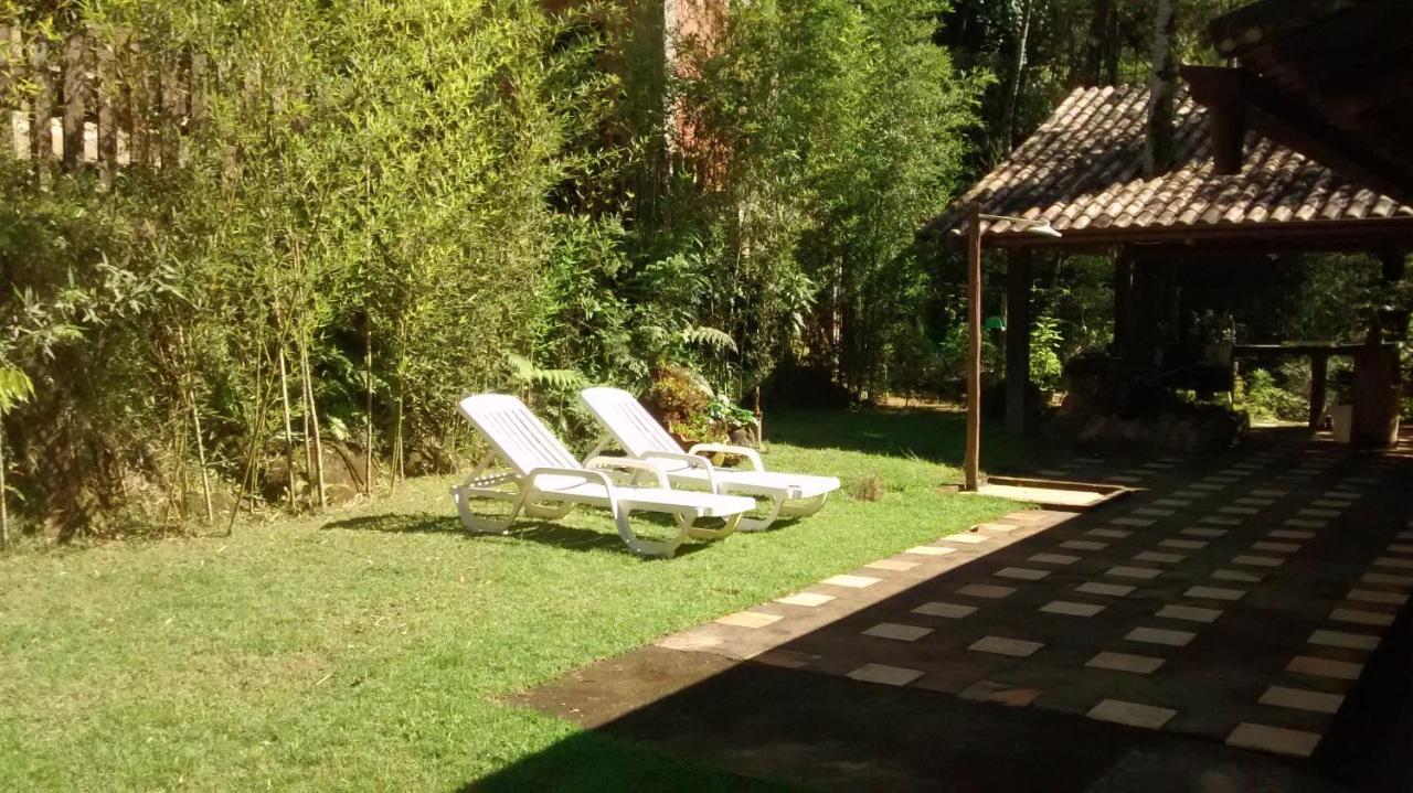 Pousada Vertente Das Aguas Lumiar Exterior foto
